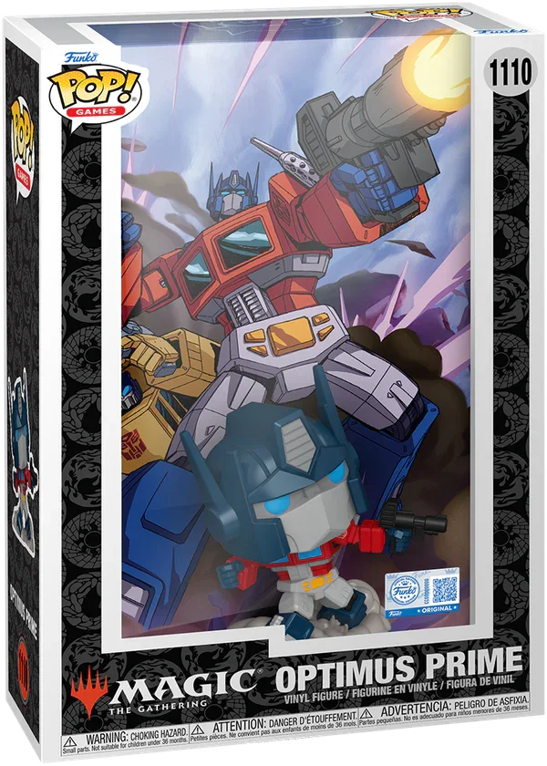 Transformers X Magic: The Gathering - Figura Pop! de Optimus Prime
