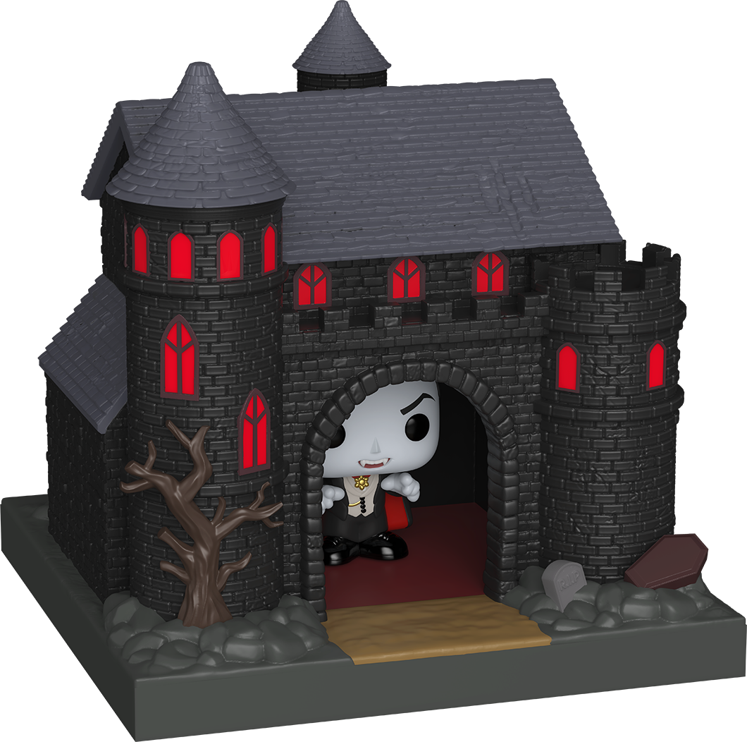 Universal Monsters - Dracula's Castle with Dracula Bitty Pop! Town