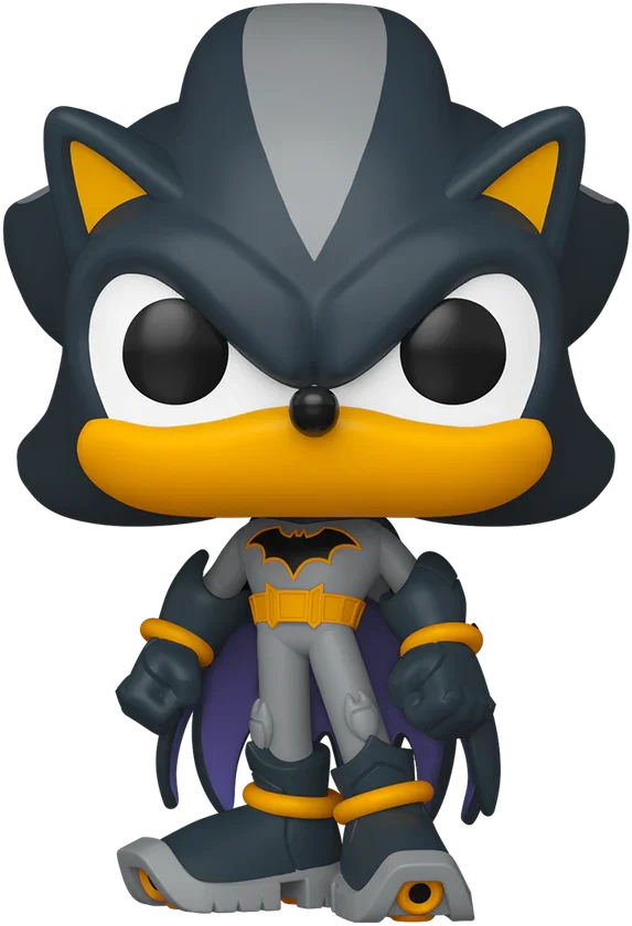 Justice League X Sonic the Hedgehog Shadow as Batman Pop! Vinyl