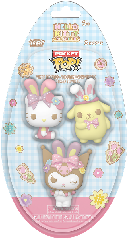 Hello Kitty - Easter Pocket Pop! 3-Pack
