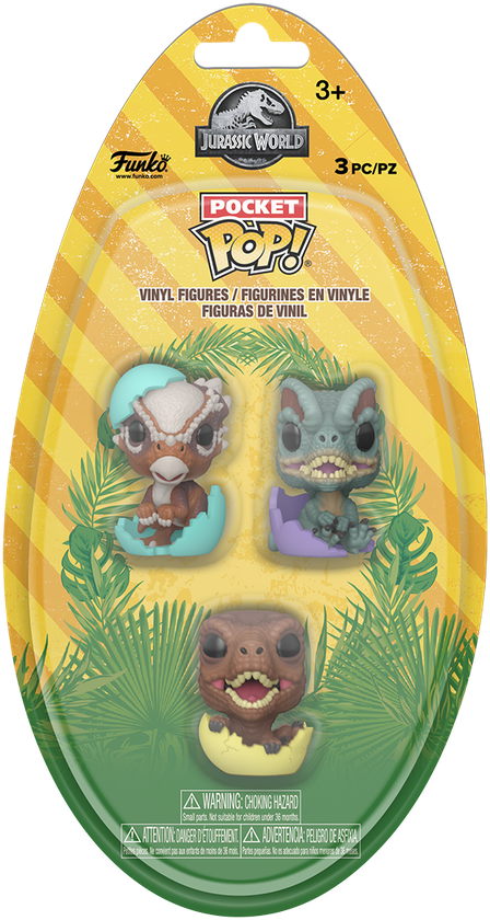 Jurassic World - Easter Pocket Pop! 3-Pack