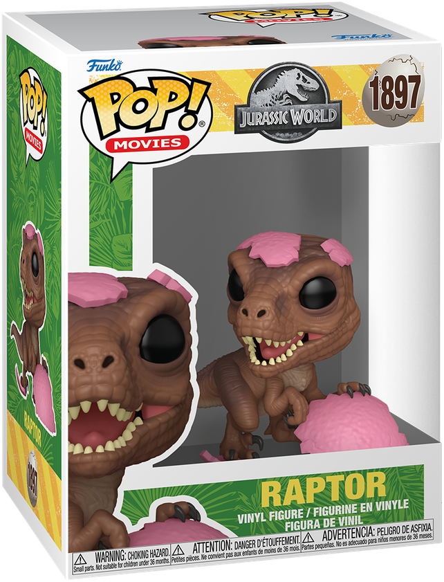 Jurassic World - Raptor Easter Pop! Vinyl
