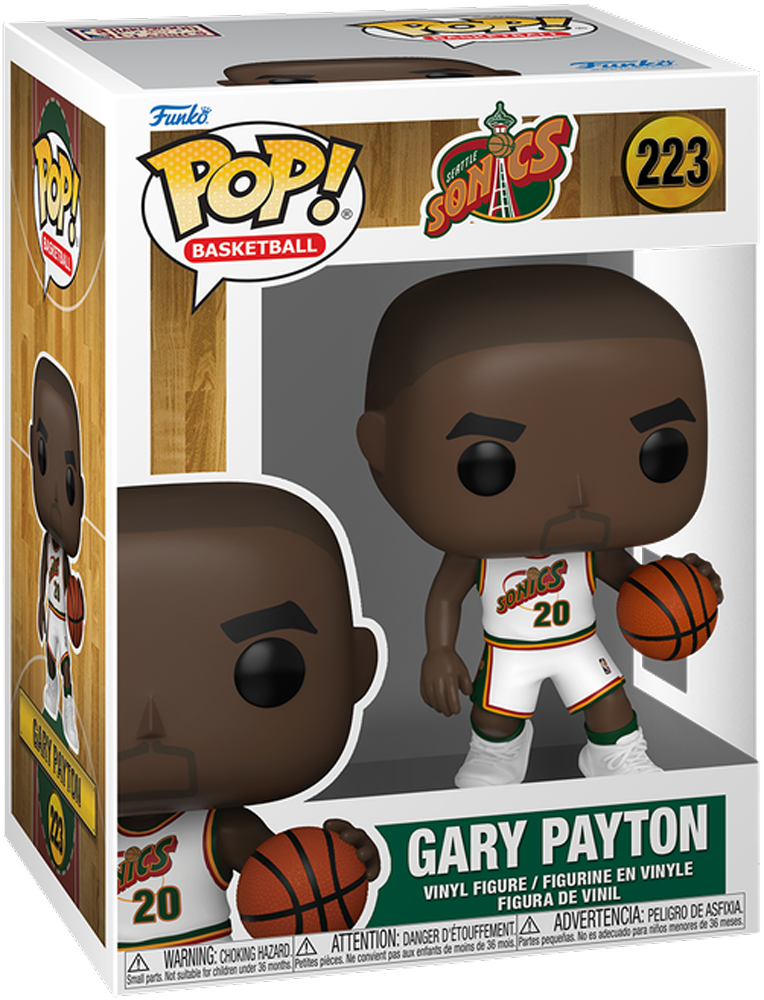 Vinilo Pop! de Gary Payton de la NBA: Sonics