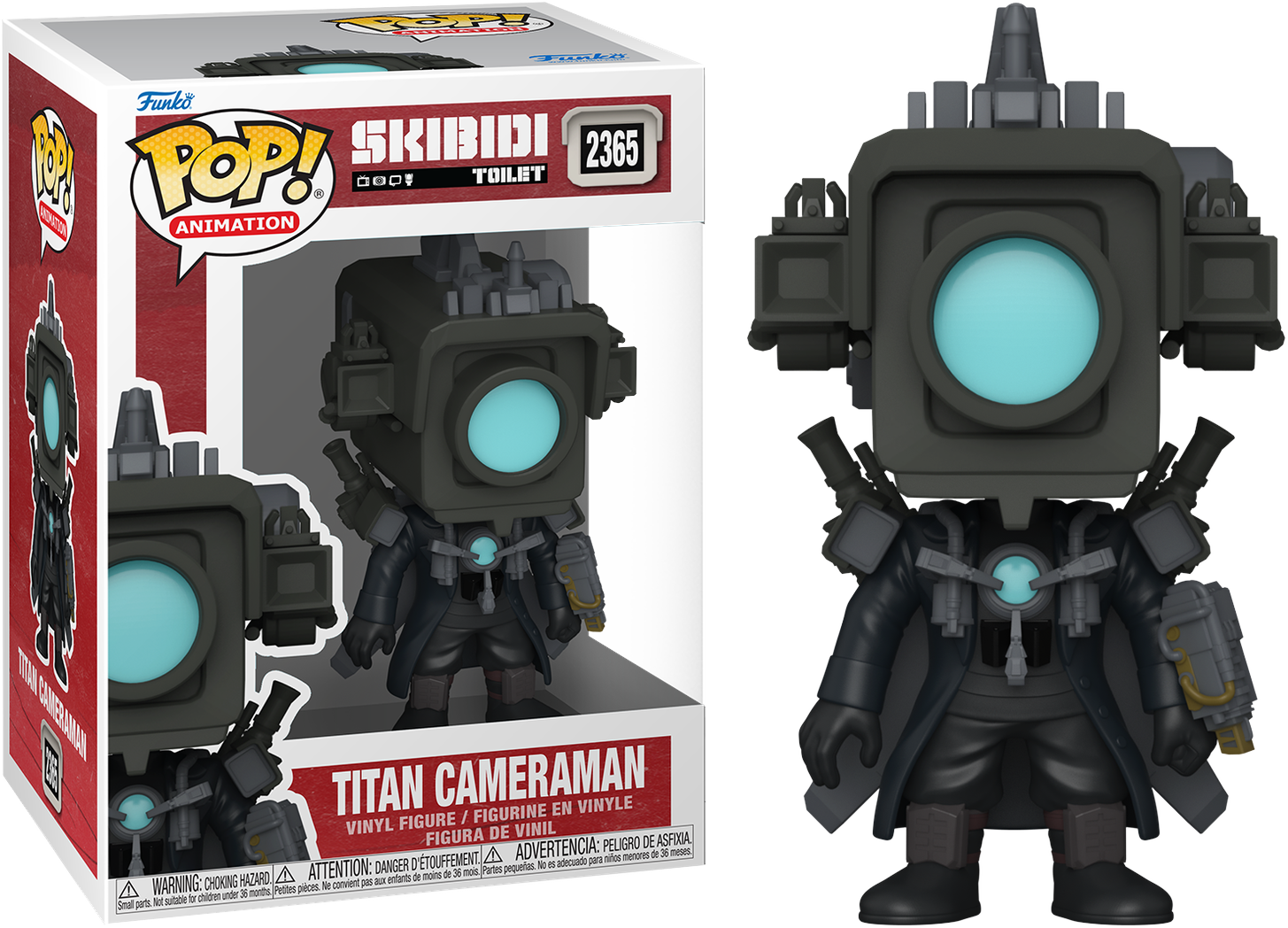 Skibidi Toilet – Titan Cameraman Pop! Vinyl
