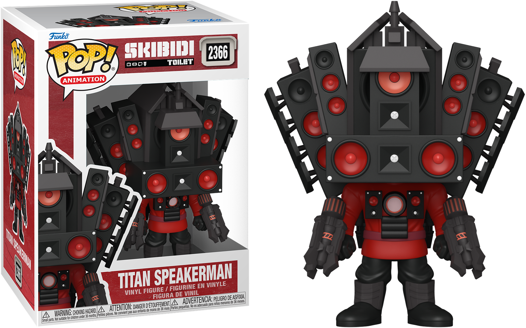 Skibidi Toilet – Titan Speakerman Pop! Vinyl