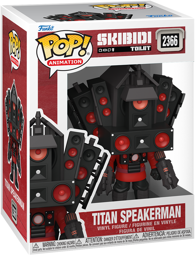 Skibidi Toilet – Titan Speakerman Pop! Vinyl