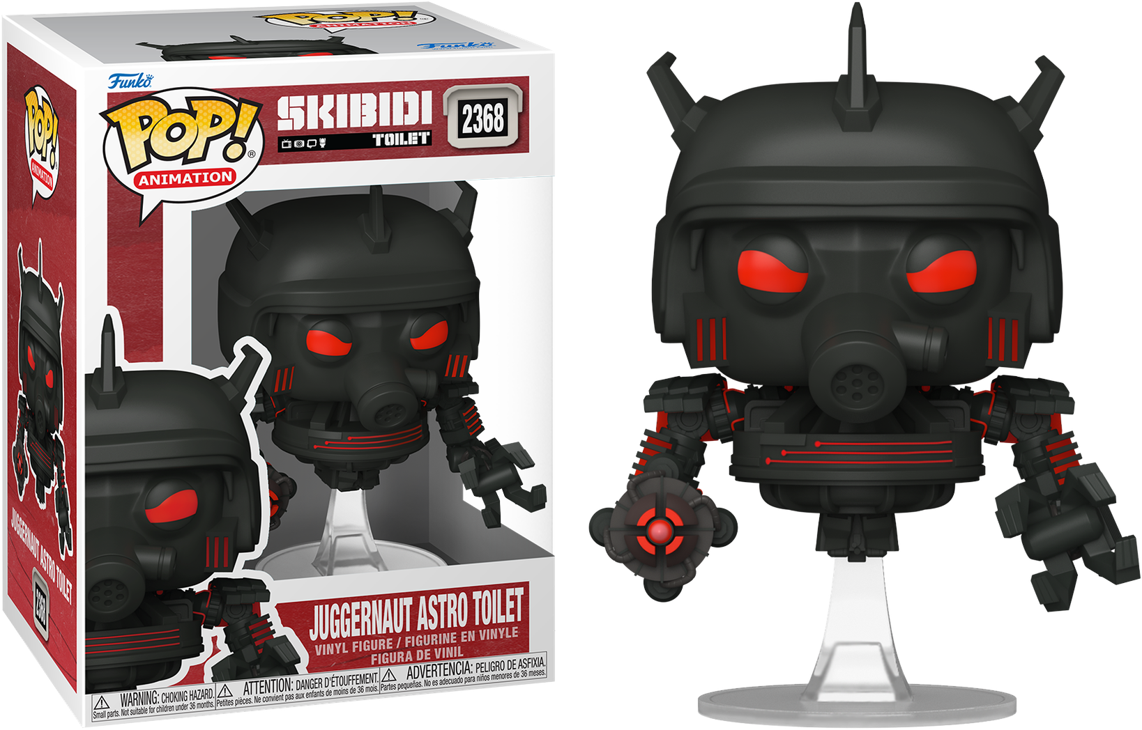 Skibidi Toilet – Juggernaut Astro Toilet Pop! Vinyl