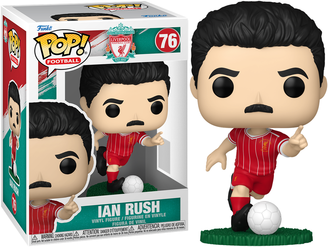 Football: Liverpool - Ian Rush Pop! Vinyl
