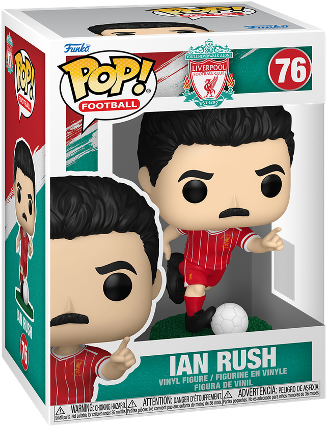 Football: Liverpool - Ian Rush Pop! Vinyl