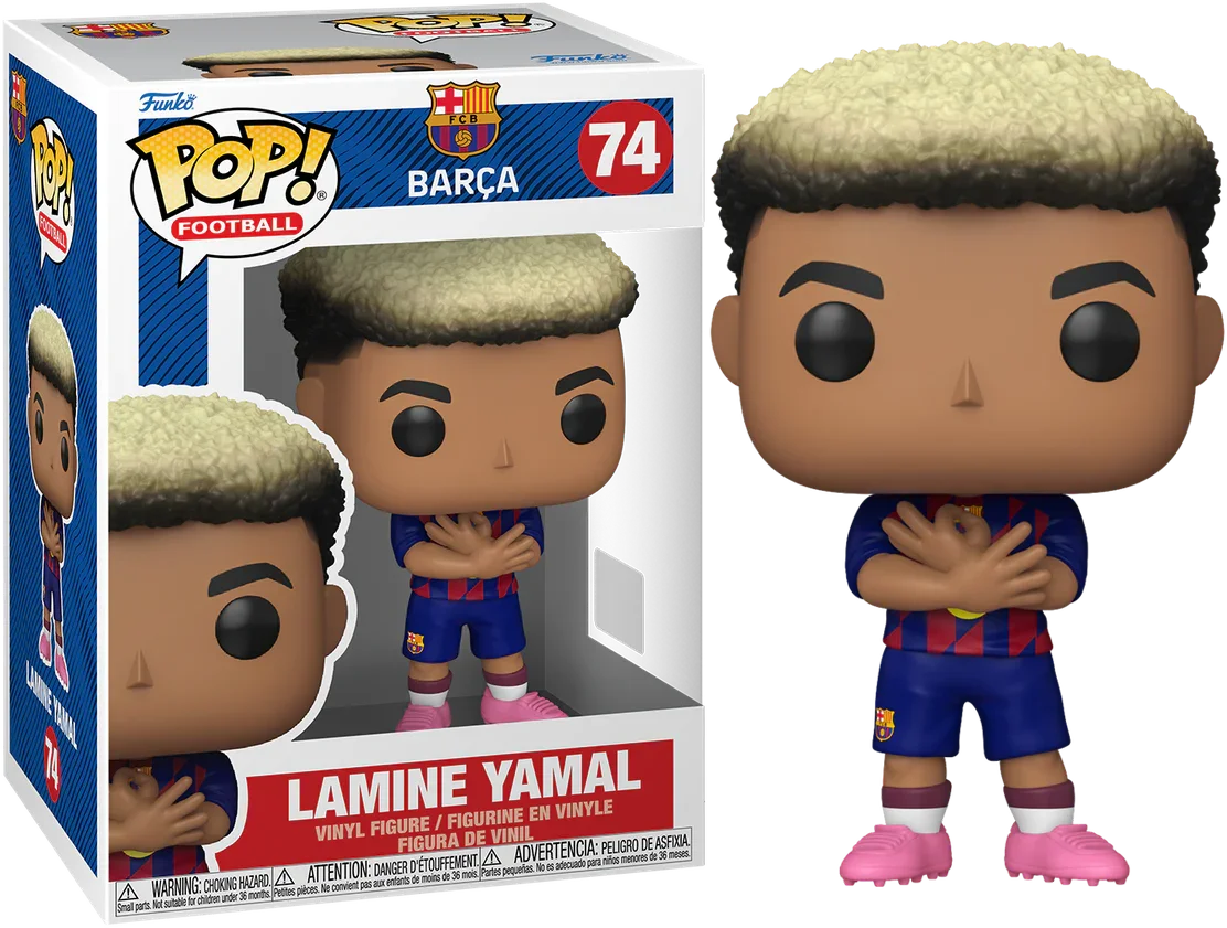 Fútbol: Barcelona - Lámina Yamal Pop! Vinilo
