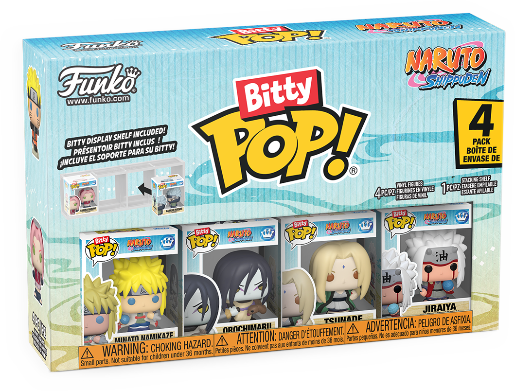 Naruto - Team 2 Bitty Pop! 4-Pack