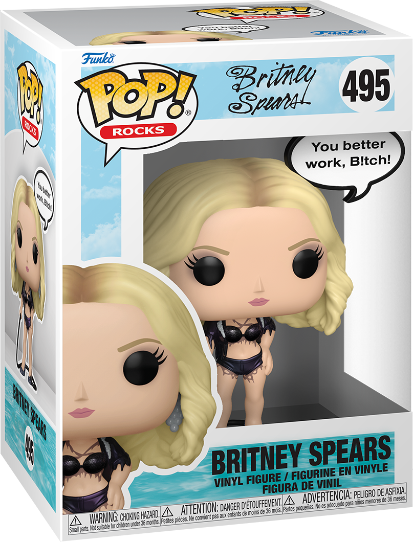 Britney Spears - You better work, B!tch Pop! Vinyl Sayings