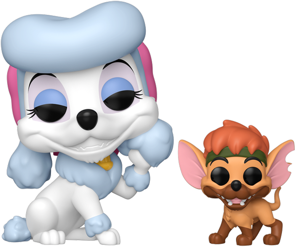 Oliver and Company (1988) - Georgette with Tito Pop! Vinyl