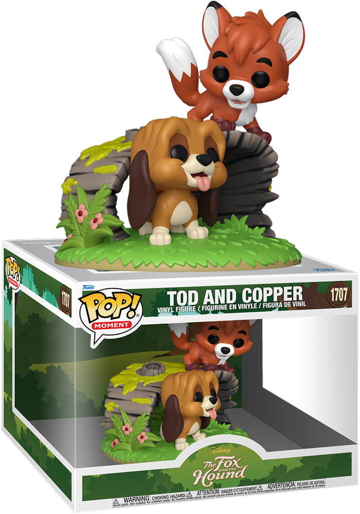 The Fox and The Hound - Tod & Cooper Pop! Moment