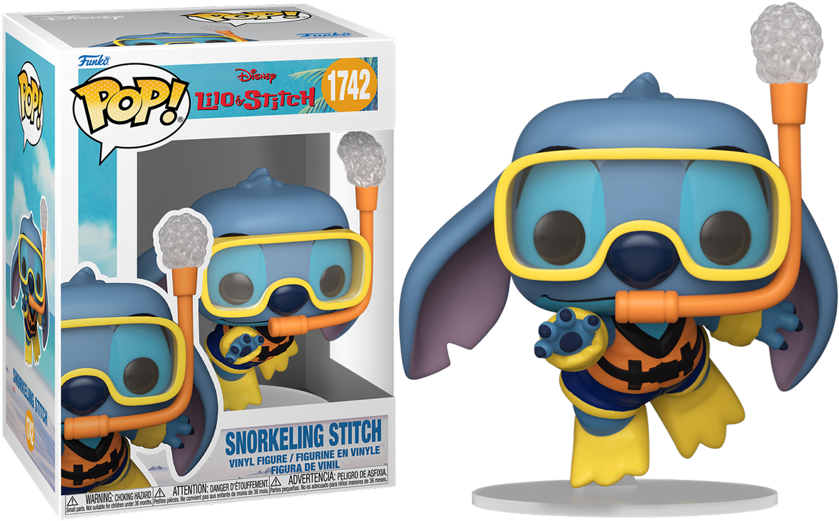 Lilo y Stitch - Stitch buceando Pop! Vinilo