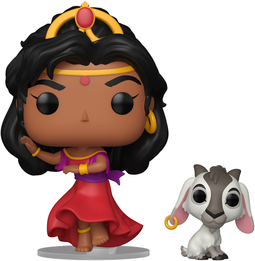 Hunchback of Notre Dame – Esmeralda & Djali Pop! Vinyl