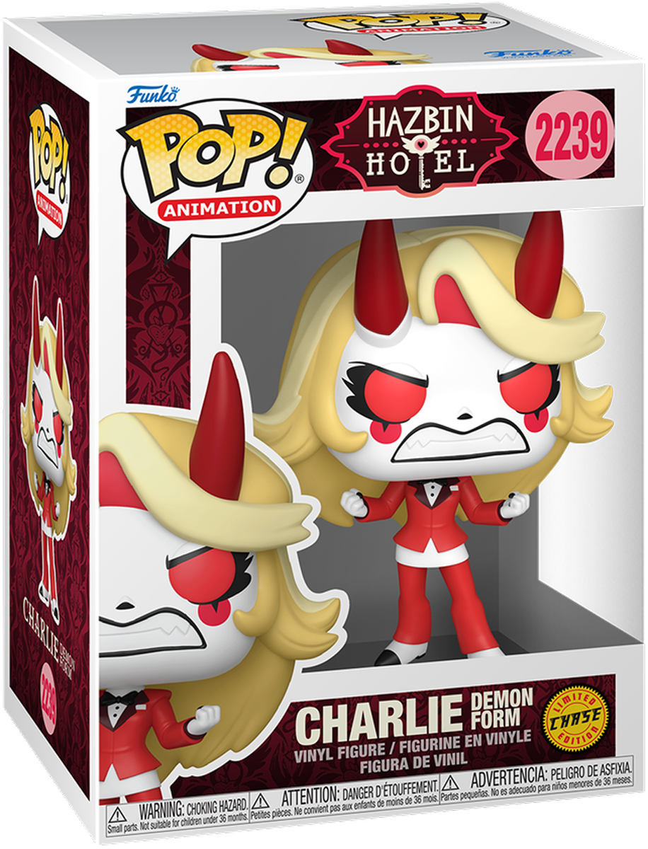 Hazbin Hotel - Charlie Morningstar Pop! Vinyl - Chase Bundle