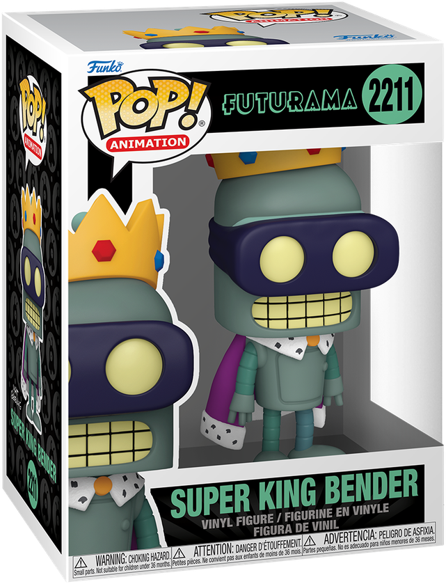 Futurama - Super King Bender Pop! Vinyl