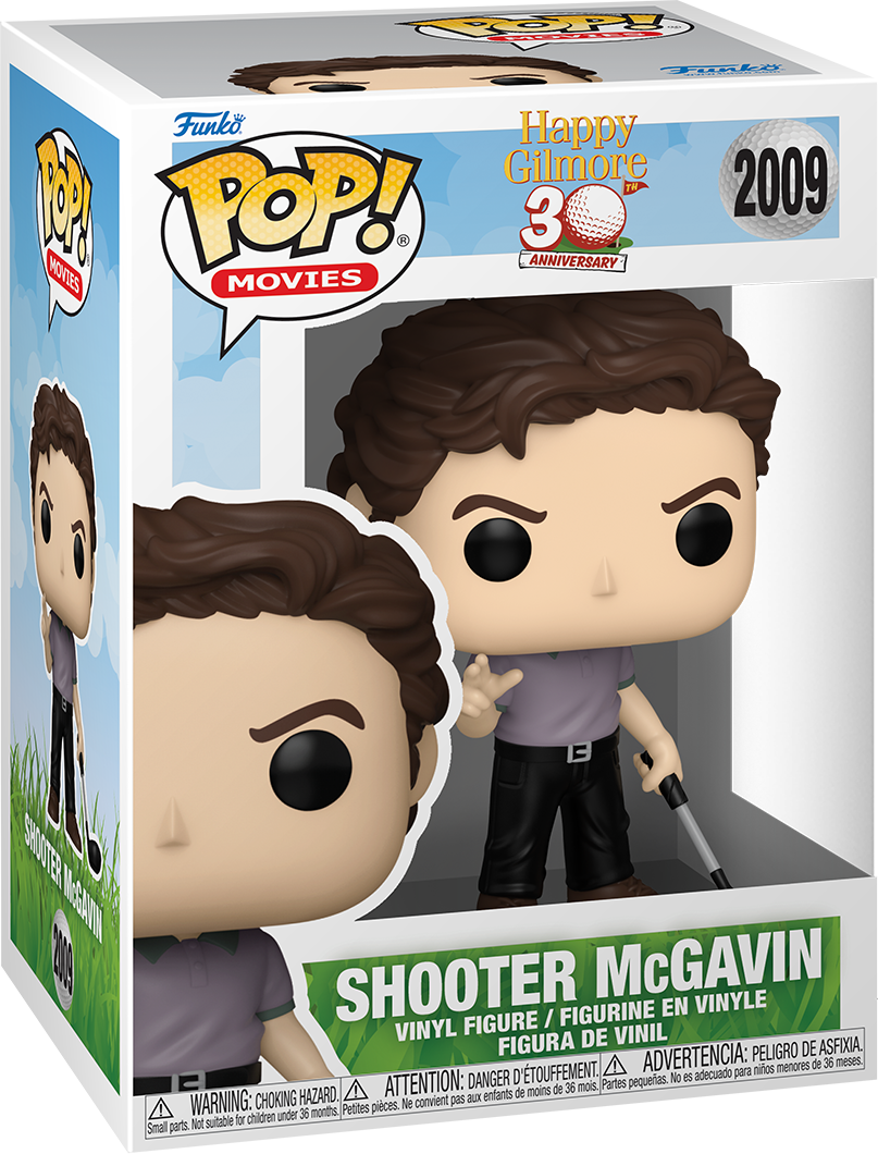 高尔夫球也疯狂 - Shooter McGavin Pop! 搪胶公仔