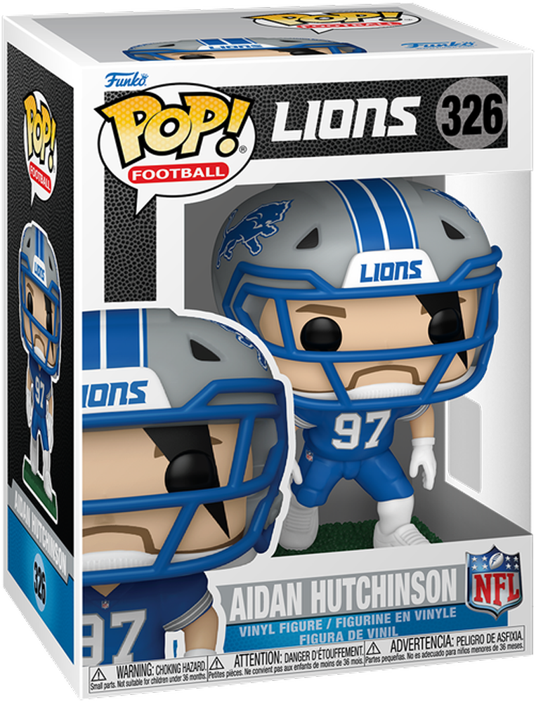 NFL: Lions - Aidan Hutchinsons (Home) Pop! Vinyl