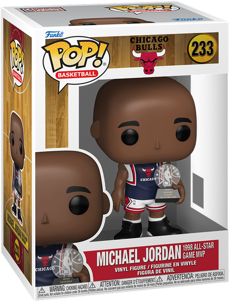 NBA: Bulls - Michael Jordan (1998 All-Star Game MVP) Pop! Vinyl