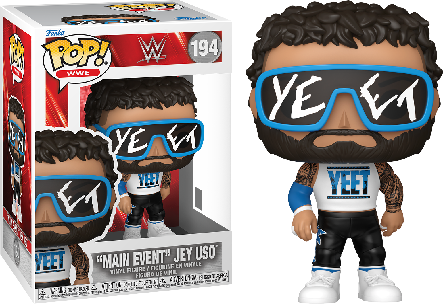 WWE - Main Event Jey Uso Pop! Vinyl