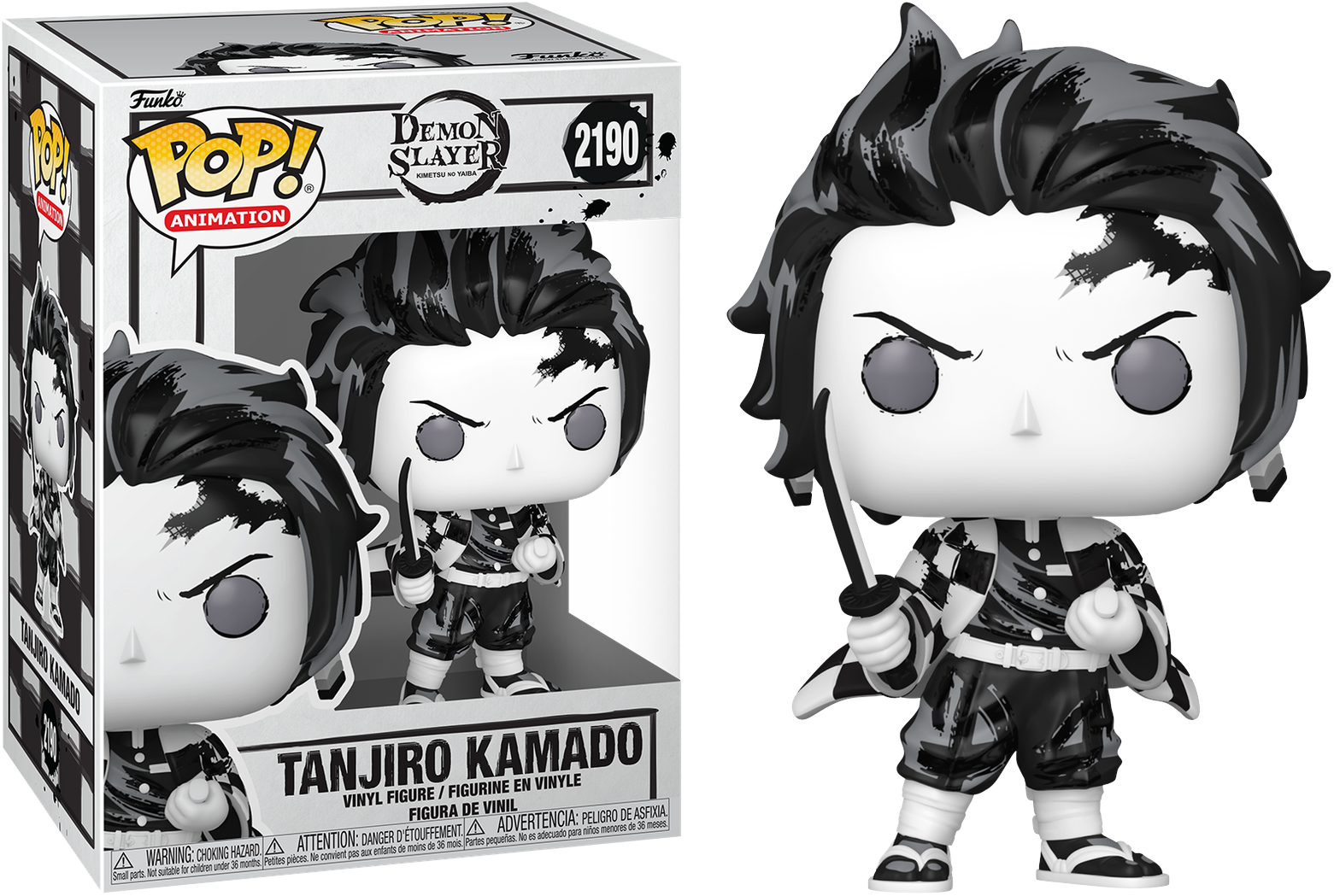 Demon Slayer - Tanjiro (Sumi-Ink) Pop! Vinyl