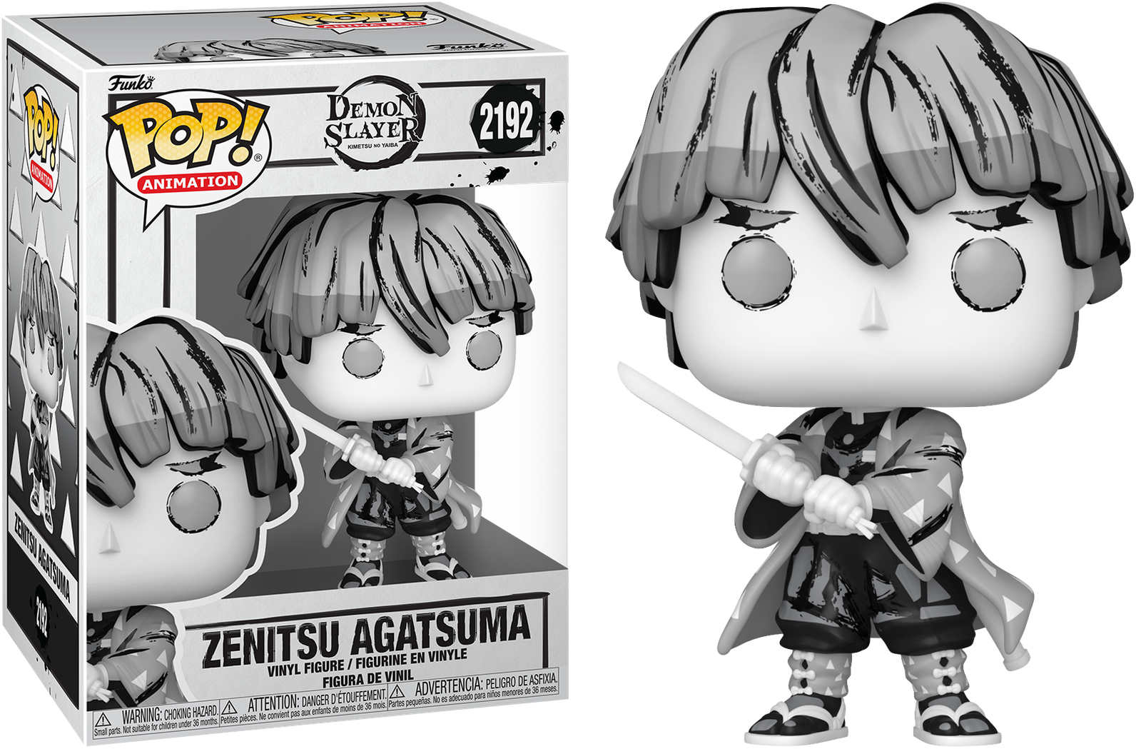 Demon Slayer - Zenitsu (Sumi-Ink) Pop! Vinyl
