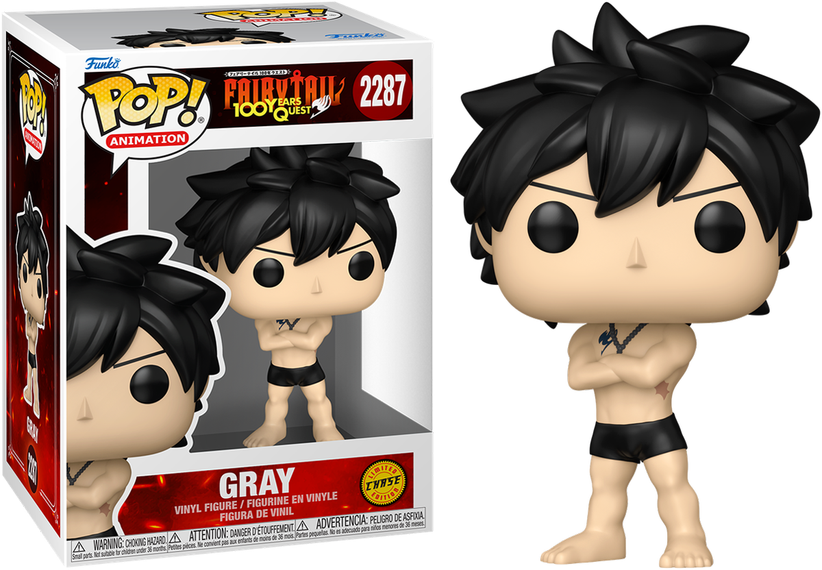 Fairy Tail: 100 Year Quest - Gray Pop! Vinyl - Chase Bundle