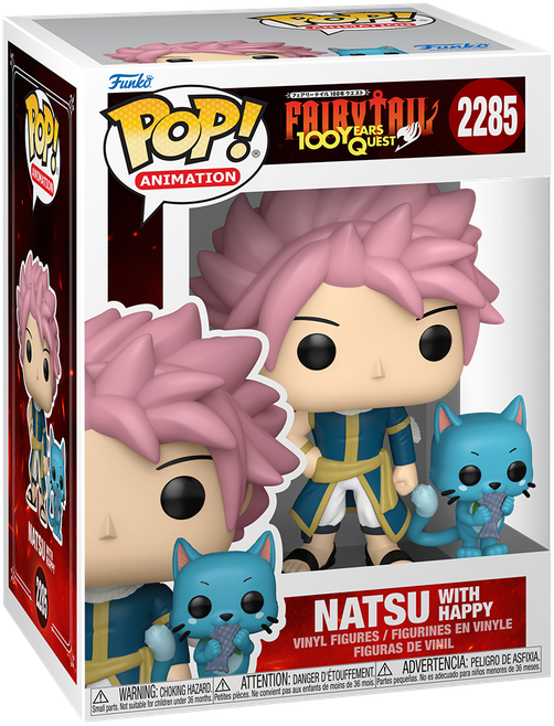 Fairy Tail: 100 Year Quest - Natsu & Happy Pop! Vinyl