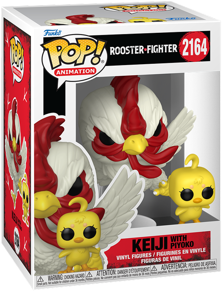Rooster Fighter - Keiji with Piyoko Pop! Vinyl