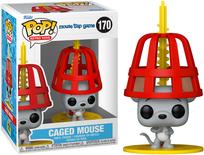 Mouse Trap - Caged Mouse Pop! Vinyl