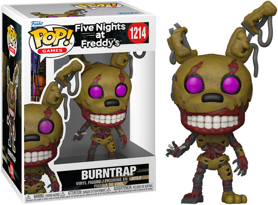 Five Nights at Freddy's - Burntrap Pop! Vinyl