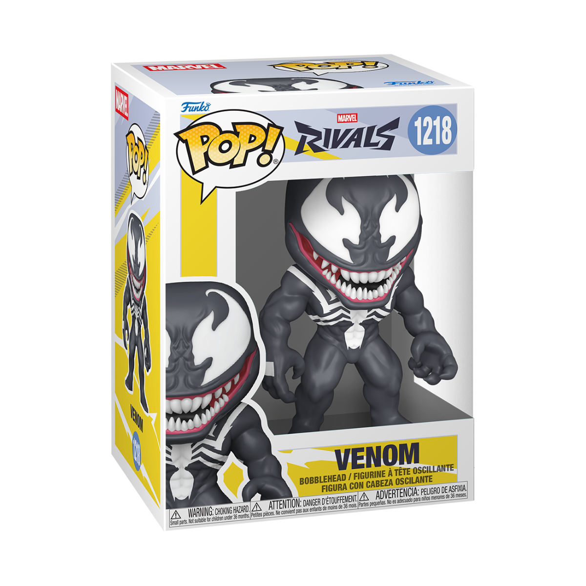 Marvel Rivals - Venom (Black Suit) (with chase) Pop! Vinyl