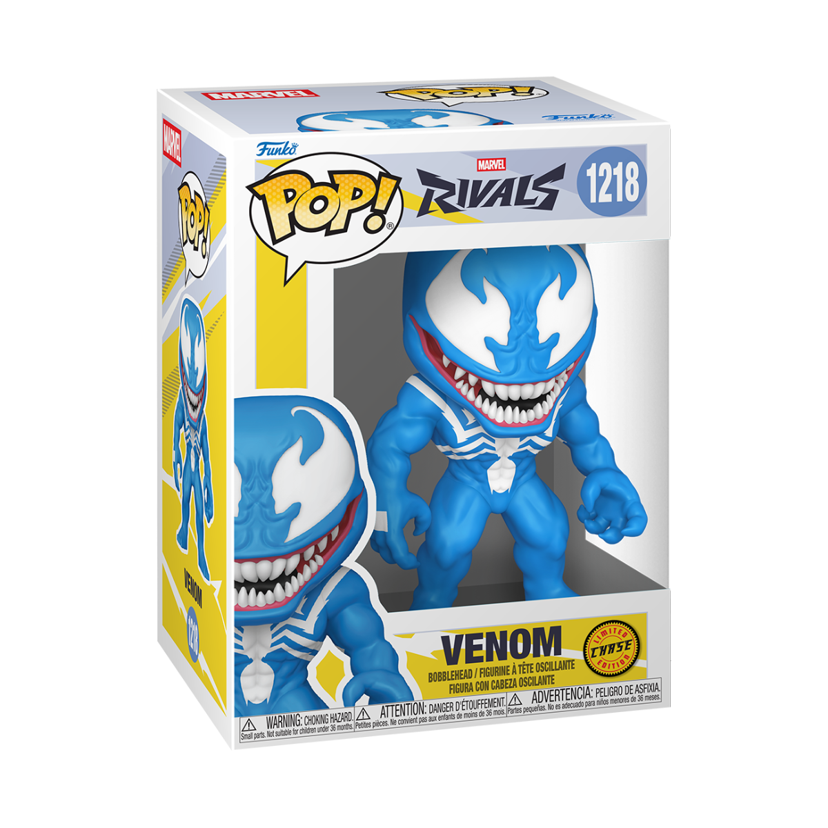 Marvel Rivals - Venom (Black Suit) (with chase) Pop! Vinyl