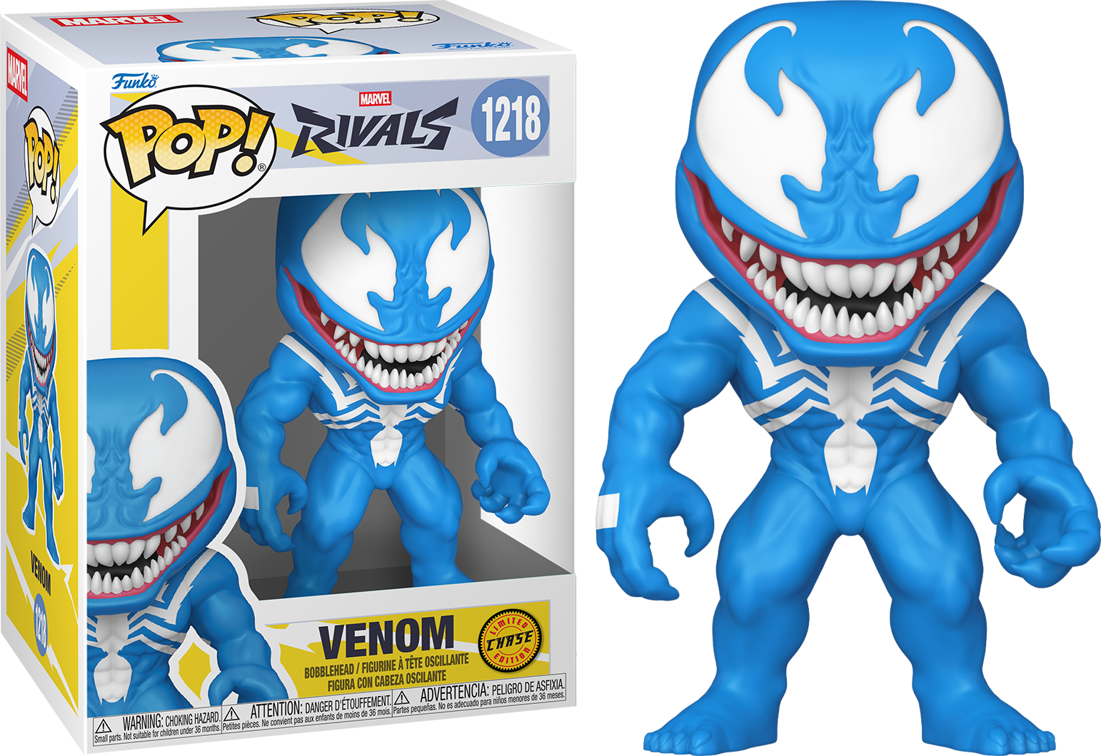 Marvel Rivals - Venom (Black Suit) (with chase) Pop! Vinyl