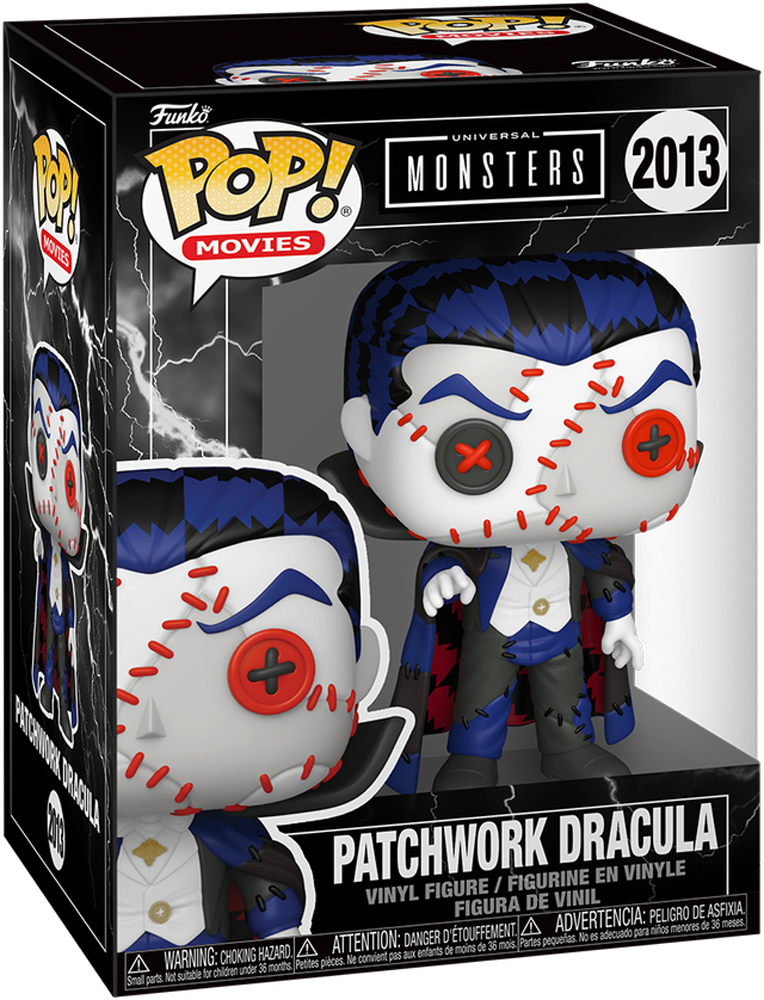 Universal Monsters - Dracula Patchwork Pop! Vinyl