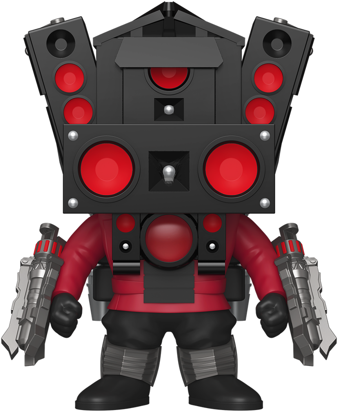 Skibidi Toilet - Titan Speakerman Bitty Pop! Bot