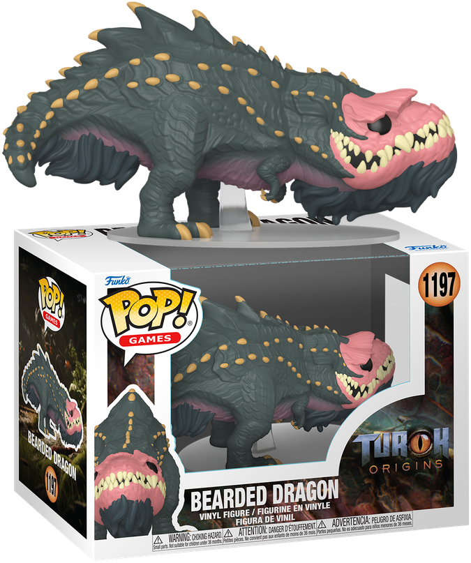 Turok: Origins - Beared Dragon Pop! Vinyl