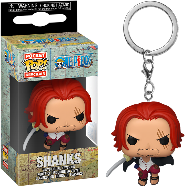 One Piece - Shanks Pop! Keychain