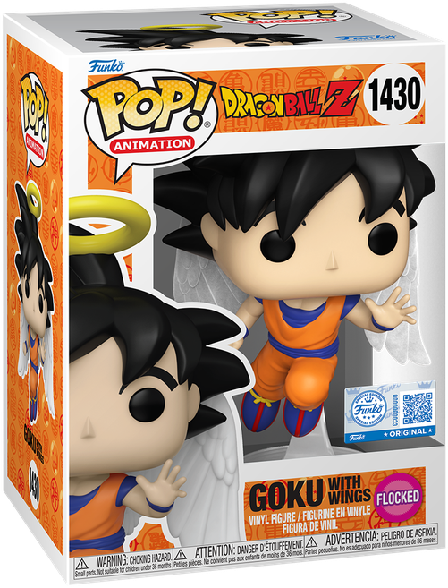 Dragon Ball Z - Goku con alas (flocado) Pop! Vinyl