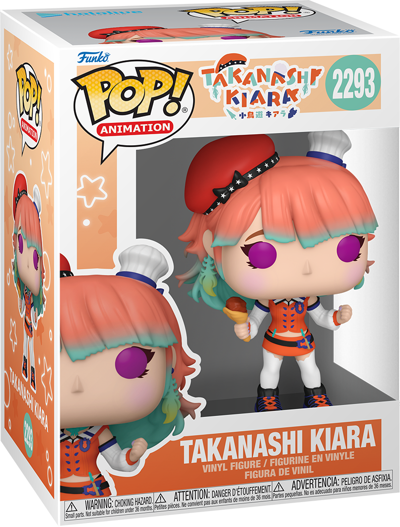 Hololive - Takanashi Kiara Pop!乙烯基塑料