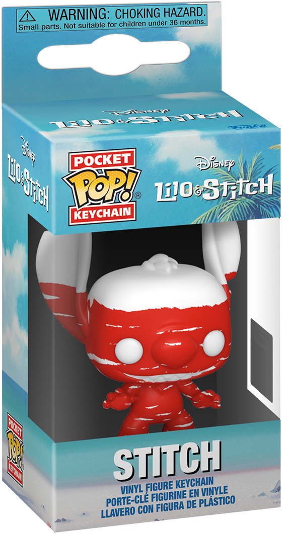 Lilo & Stitch - Stitch (Badness Level) Pop! Keychain