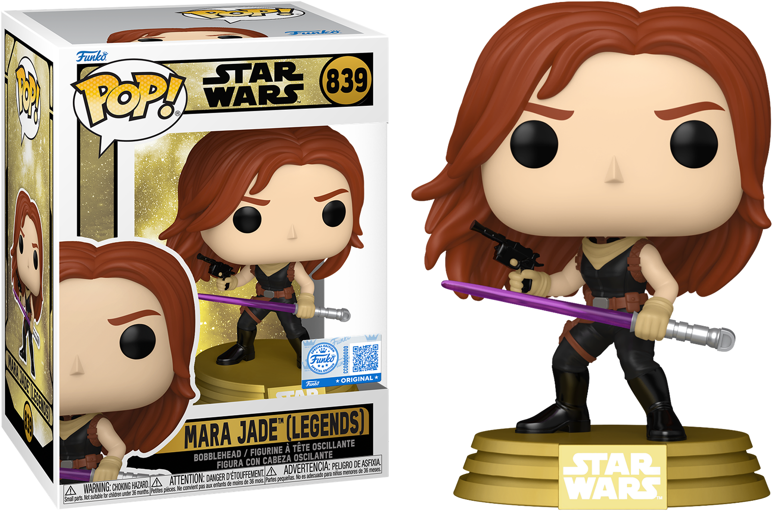 Star Wars: Legends – Mara Jade Pop! Vinyl