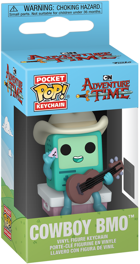 Adventure Time – Cowboy BMO with Guitar Pop! Keychain
