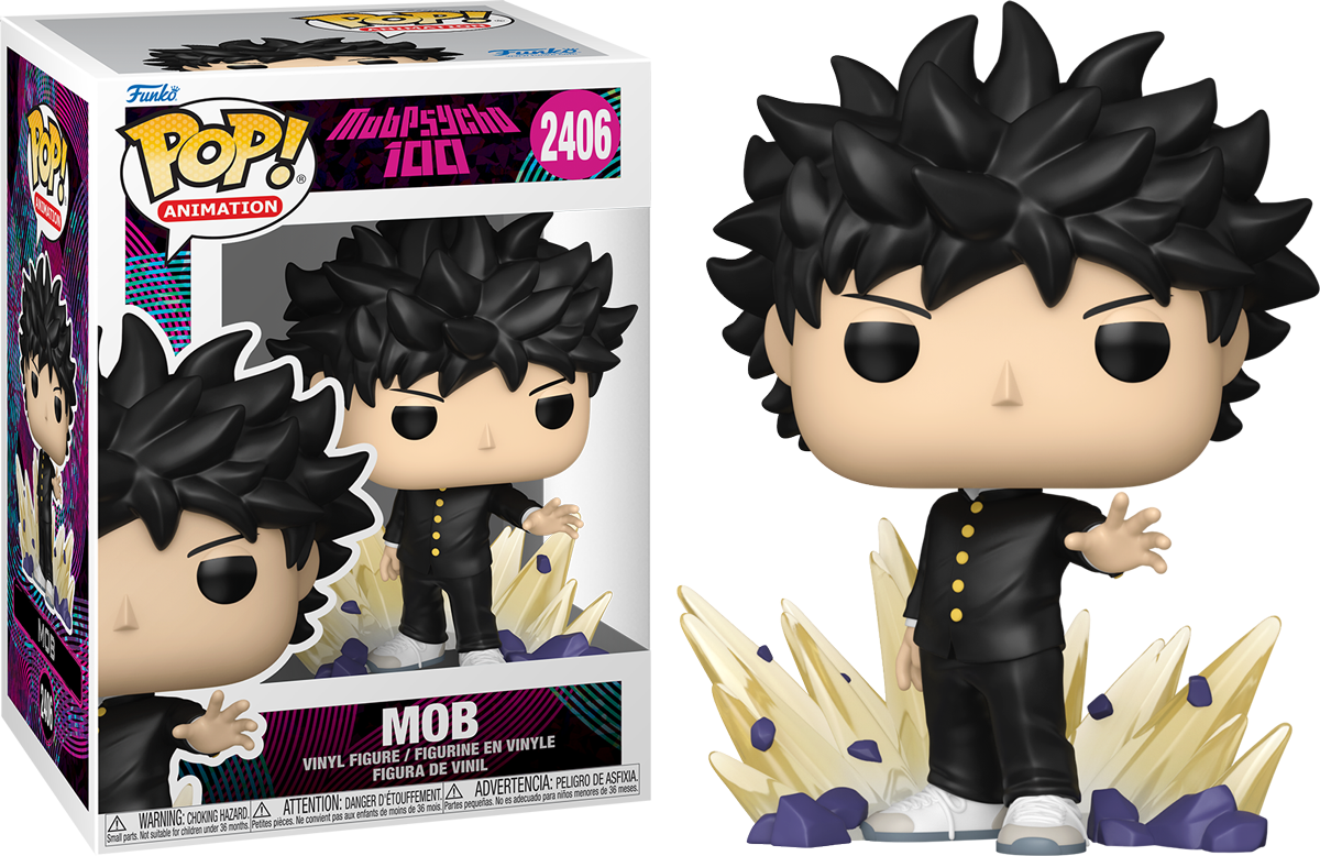 Mob Psycho 100 – Mob (con persecución) Pop! Vinilo