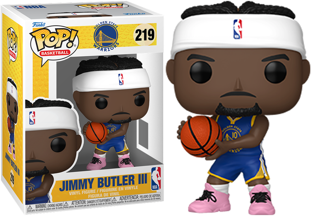 NBA: Warriors - Jimmy Butler III - Vinilo Pop!