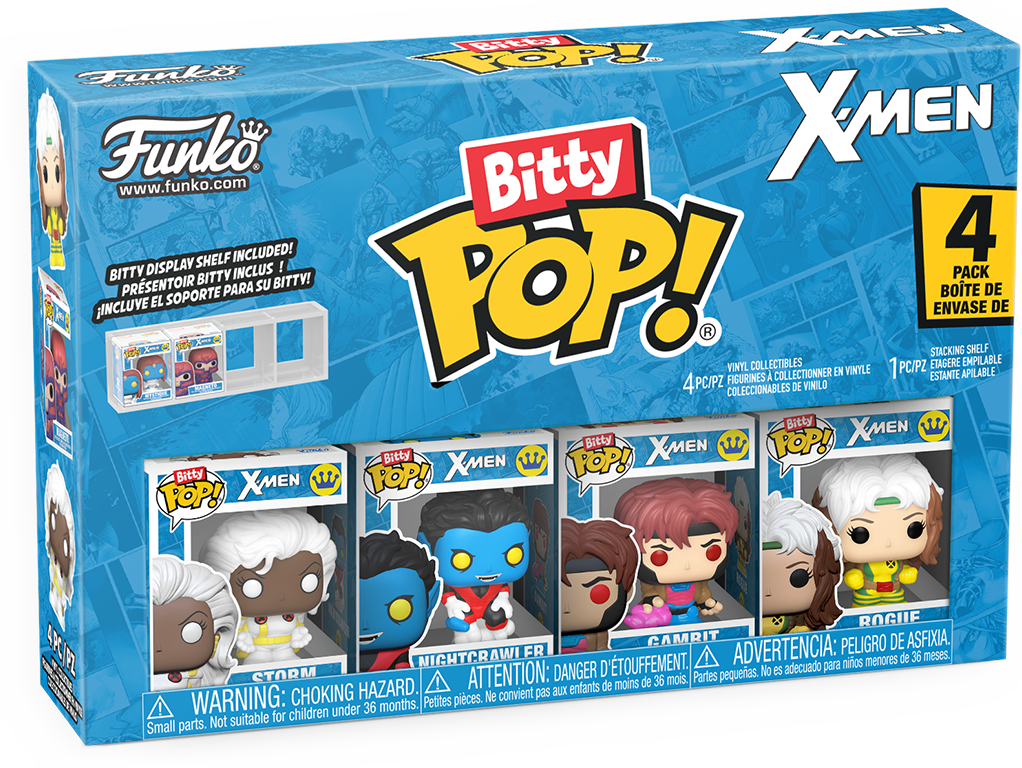 X-Men - Gambit Bitty Pop! 4-Pack
