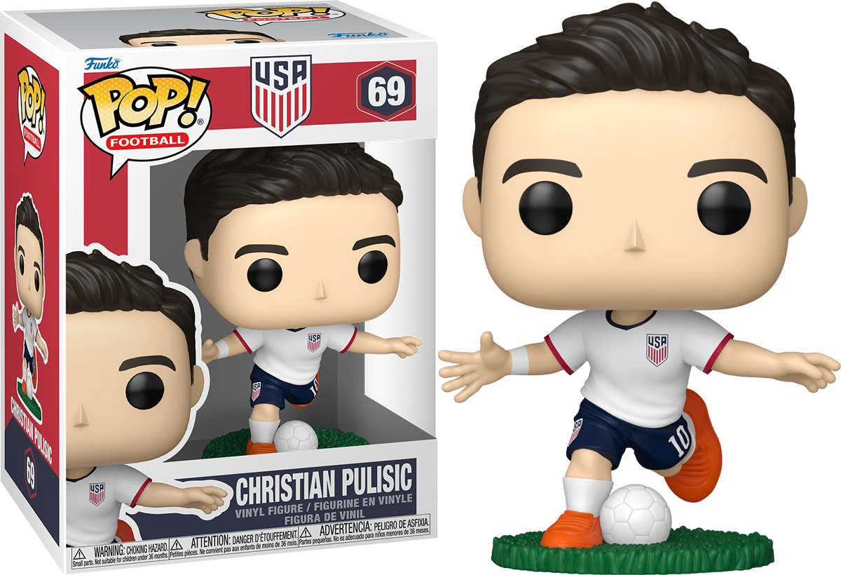 Football: USA - Christian Pulisic Pop! Vinyl