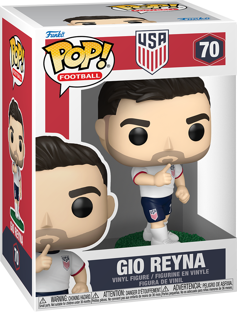 Football: USA - Gio Reyna Pop! Vinyl